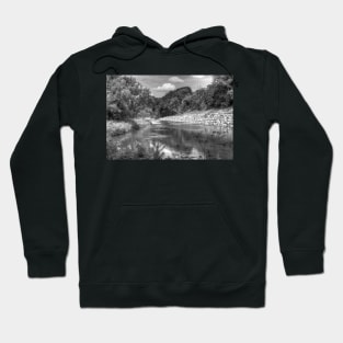 The Wall B&W HDR Hoodie